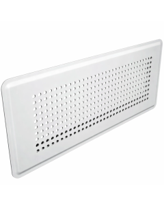 WOLF Bodengitter Metall weiss