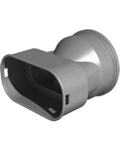 WOLF Adapter DN75 zu Flachkanal 100
