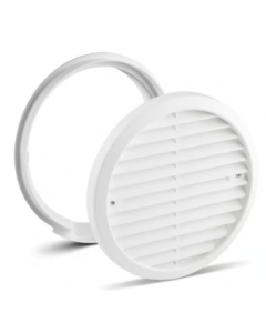 Lunos 39852- Außengitter weiß- für 180mm Rundkanal