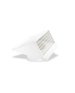 WOLF Wandhaube weiss DN125