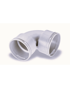 WOLF Bogen 90° rund DN75