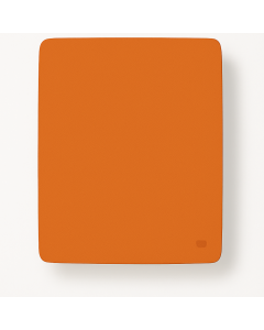 SoftShield Premium-Wechsel-Innenblende mit Stoffbezug in "Tangerine" für oxxify Wohnraumlüftung
