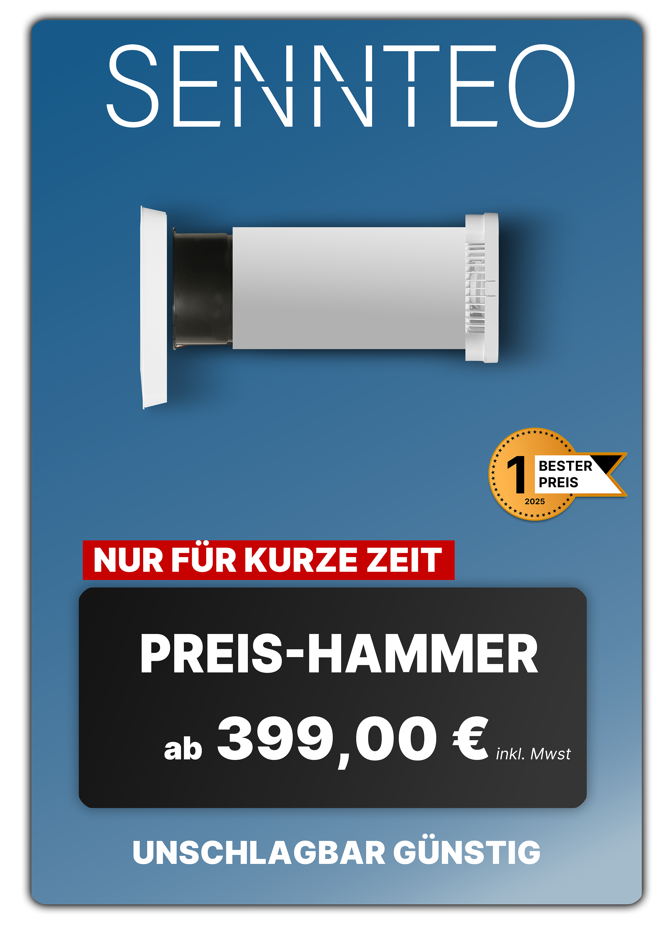Oxxify dezentrale Lüftung