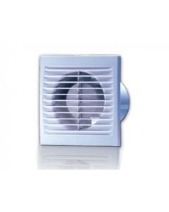 RL 100 STH Silenta Ventilator für kleine Räume mit Timer und Feuchtigkeitssensor